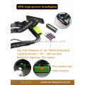 Zoomable CREE XPE LED Farol com luz indicadora